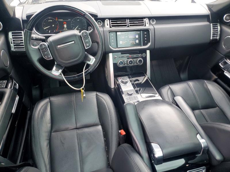 2016 Land rover RANGE ROVER VIN SALGR2PF9GA313961 COPART salvage auction — MECHANICAL, Ga - Certificate Of Title (P), sold $6,400 on 2026-07-08 (photo 8)