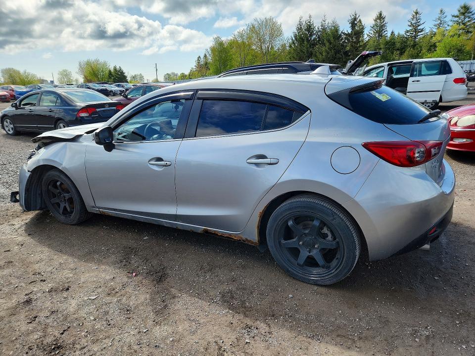 2014 Mazda VIN JM1BM1L72E1105023 COPART salvage auction — FRONT END, On - Permit Salvage, sold $600 on 2026-07-14 (photo 2)