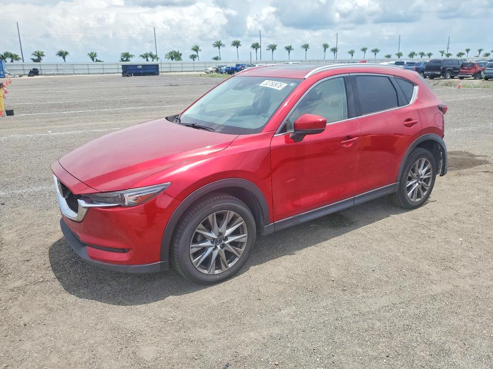 2020 Mazda Cx-5 VIN JM3KFADM2L1831631 COPART salvage auction — REAR END, Fl - Cert Of Title Slvg Rebuildable, sold $7,100 on 2026-07-27 (photo 1)
