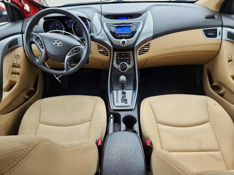 2013 Hyundai Elantra VIN KMHDH4AE5DU618744 COPART salvage auction — FRONT END, In - Cert Of Title-Salvage Title, sold $750 on 2026-07-06 (photo 8)