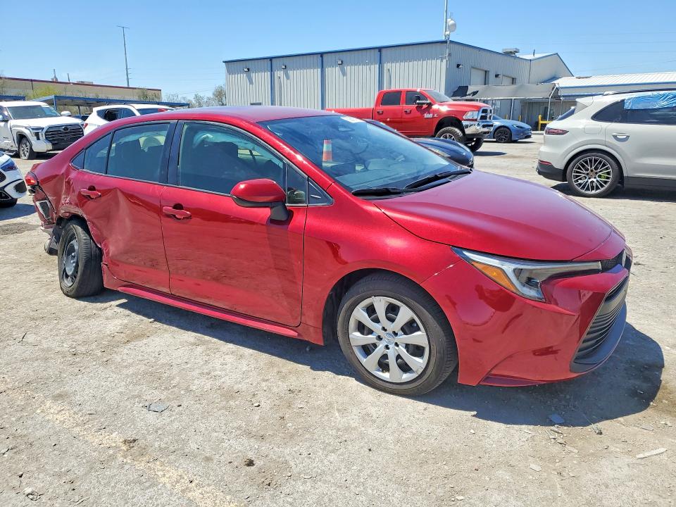 2024 Toyota Corolla VIN JTDBCMFE1RJ034935 COPART salvage auction — REAR END, Nv - Salvage Title, sold $150 on 2026-07-30 (photo 4)
