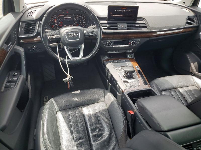 2018 Audi Q5 VIN WA1ANAFY1J2010903 COPART salvage auction — FRONT END, Ca - Salvage Certificate, sold $7,000 on 2026-07-17 (photo 8)