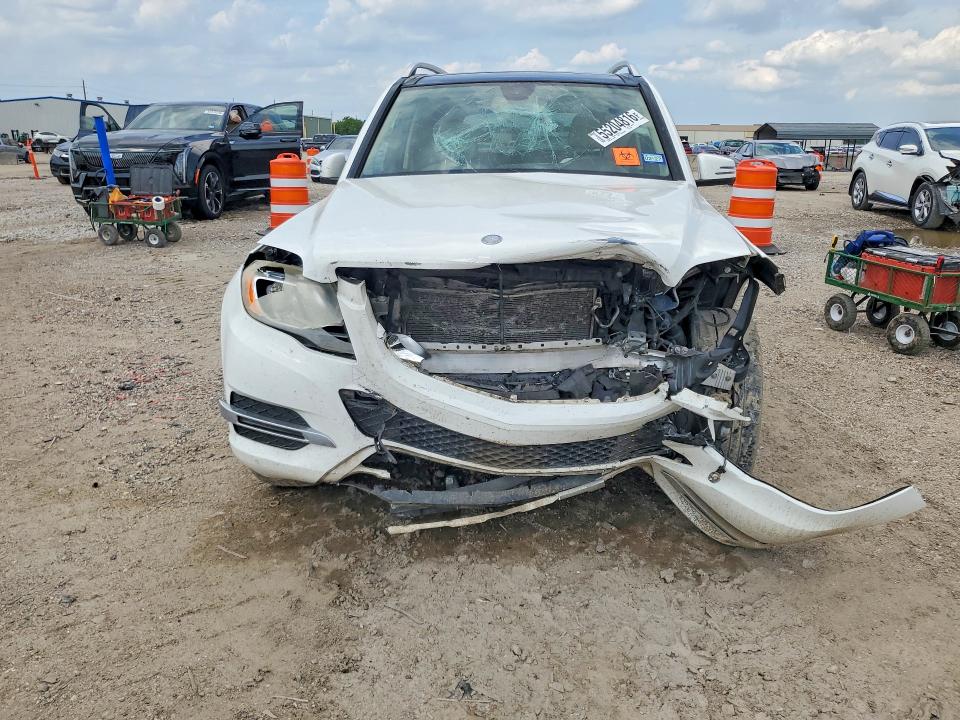 2014 Mercedes-benz Glk-klasse VIN WDCGG5HB9EG237074 COPART salvage auction — FRONT END, Tx - Salvage Vehicle Title, sold $1,750 on 2026-07-30 (photo 5)