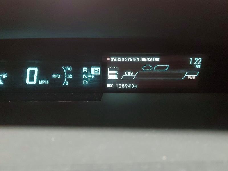2012 Toyota Prius VIN JTDKN3DU3C1575586 COPART salvage auction — FRONT END, Mn - Cert Of Title-Salvage, sold $4,150 on 2026-07-14 (photo 9)