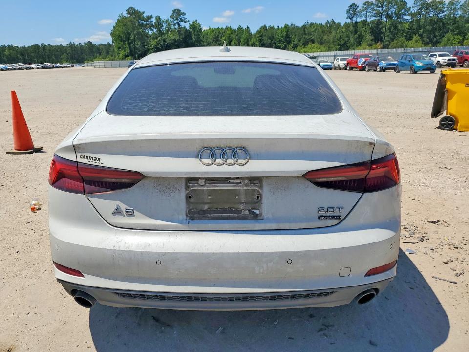 2018 Audi A5 VIN WAUENCF55JA128559 COPART salvage auction — FRONT END, Sc - Cert Of Title-Salvage, sold $3,200 on 2026-07-13 (photo 6)