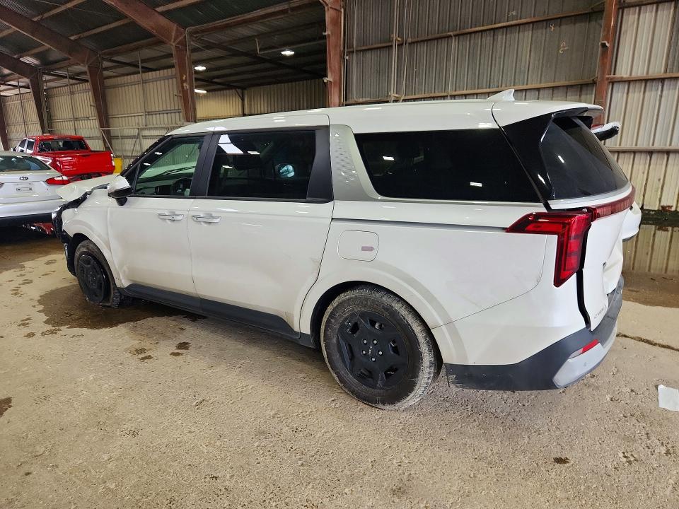 2025 Kia Carnival VIN KNDNB5K3XS6463686 COPART salvage auction — FRONT END, Tx - Salvage Vehicle Title, sold $9,200 on 2026-07-24 (photo 2)