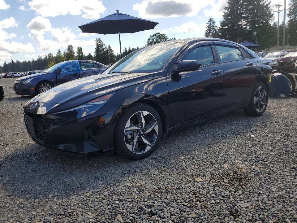 2023 Hyundai Elantra VIN 5NPLS4AG9PH091390 COPART salvage auction — FRONT END, Wa - Bill Of Sale, sold $5,700 on 2026-07-17 (photo 1)