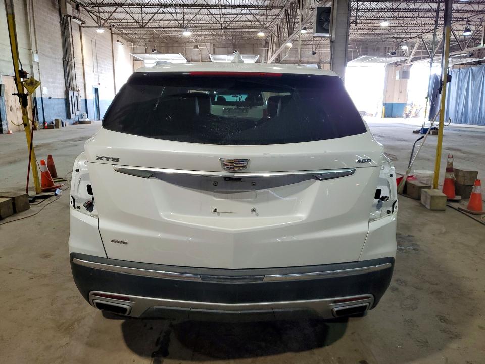 2022 Cadillac Xt5 VIN 1GYKNDRS4NZ174107 COPART salvage auction — FRONT END, Mi - Certificate Of Title, sold $11,300 on 2026-07-07 (photo 6)