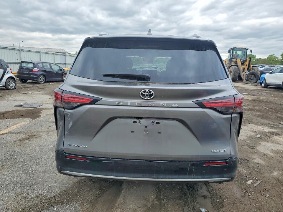 2026 Toyota Sienna VIN 5TDZSKFC5TS242881 COPART salvage auction — FRONT END, In - Cert Of Title-Salvage Title, sold $14,500 on 2026-07-20 (photo 6)