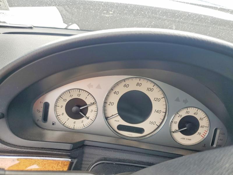 2007 Mercedes-benz E-class VIN WDBUF56XX7A986352 COPART salvage auction — FRONT END, LA - CERT OF TITLE-SALVAGE, sold $325 on 2026-07-13 (photo 9)