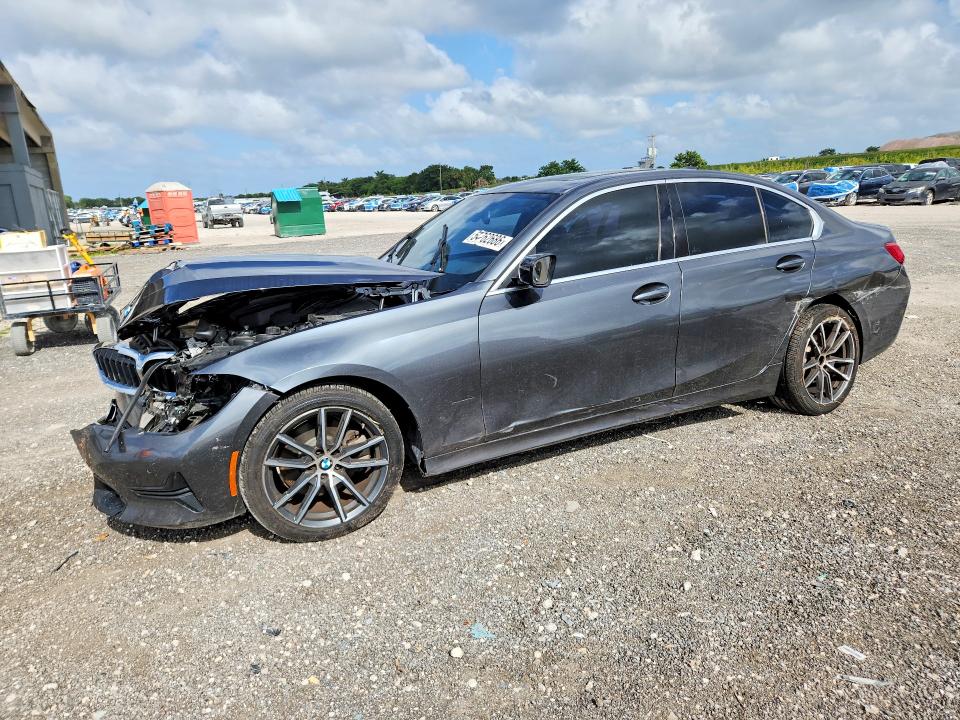 2019 BMW 3er VIN WBA5R1C56KAJ98439 COPART salvage auction — FRONT END, Fl - Cert Of Title Slvg Rebuildable, sold $3,350 on 2026-08-06 (photo 1)