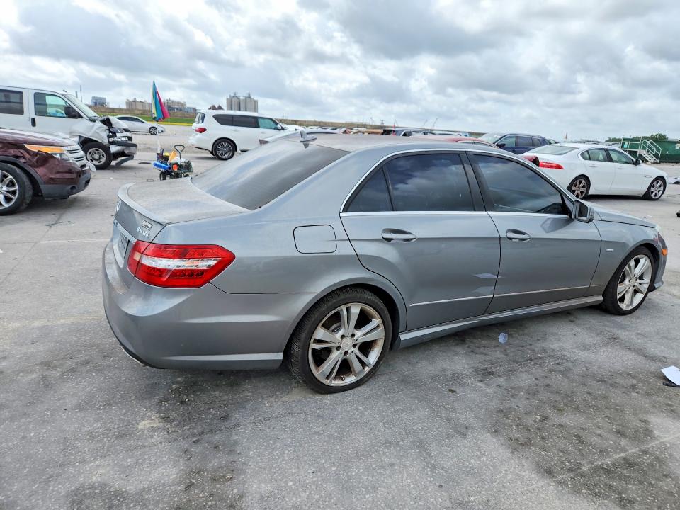2012 Mercedes-benz E-class VIN WDDHF8JB3CA606154 COPART salvage auction — MECHANICAL, La - Certificate Of Title, sold $950 on 2026-07-08 (photo 3)