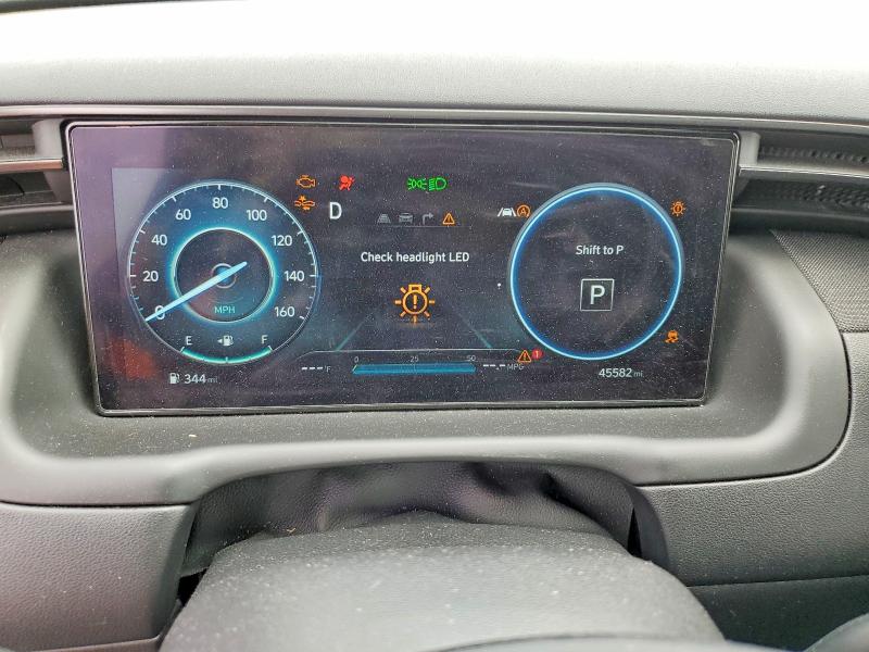 2023 Hyundai Tucson VIN KM8JF3AE1PU178769 COPART salvage auction — FRONT END, Salvage Title, sold $4,650 on 2026-07-31 (photo 9)