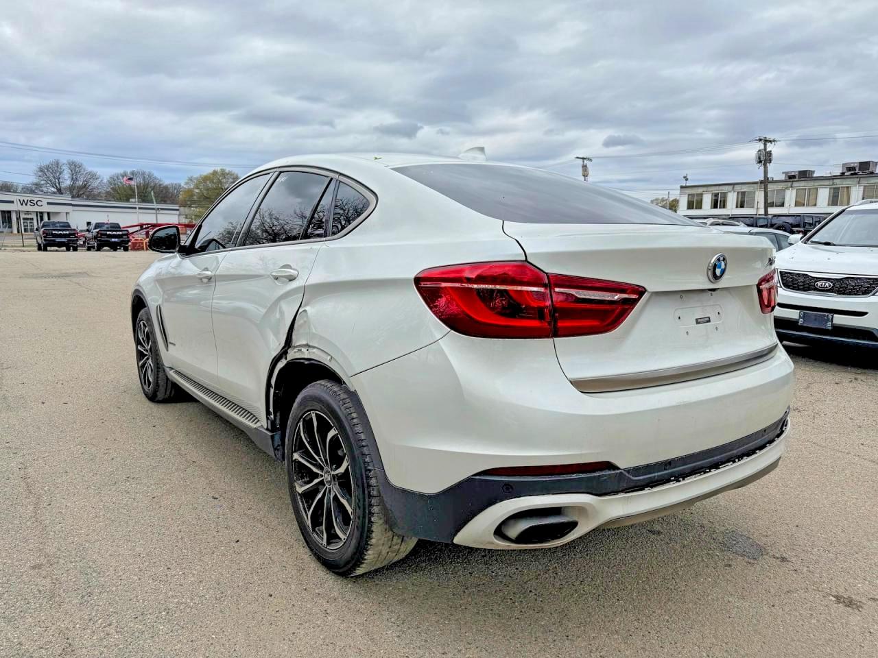 2017 BMW X6 VIN 5UXKU6C37H0W38407 COPART salvage auction — Minor Dent/Scratches, WV - CERTIFICATE OF TITLE (P), sold $10,500 on 2026-06-10 (photo 3)