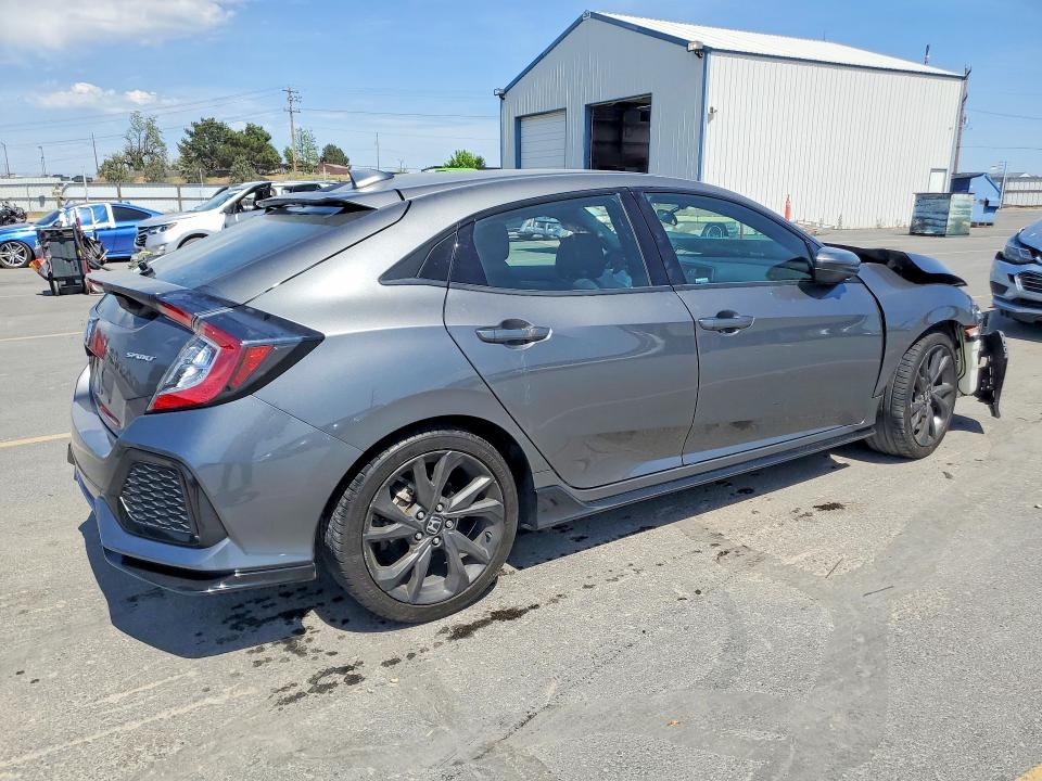 2018 Honda VIN SHHFK7H47JU408811 COPART salvage auction — FRONT END, Id - Salvage Certificate Of Title, sold $1,400 on 2026-07-30 (photo 3)