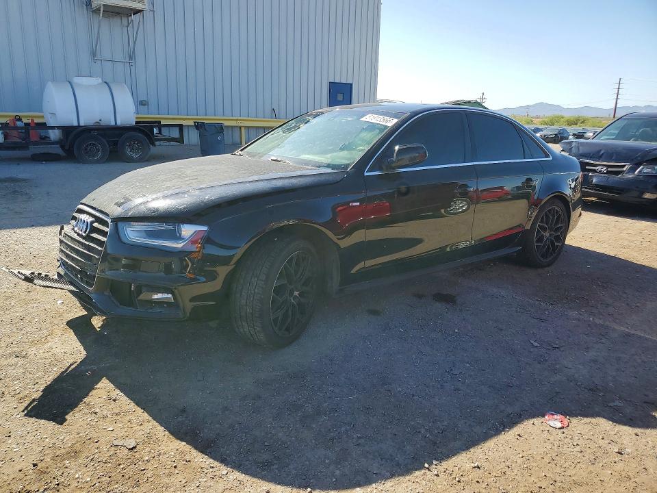 2014 Audi VIN WAUBFAFL8EN018638 COPART salvage auction — UNDERCARRIAGE, Az - Cert Of Title - Salvage, sold $475 on 2026-07-31 (photo 1)