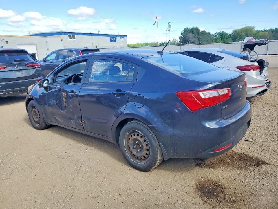 2012 Kia Rio VIN KNADM4A33C6068698 COPART salvage auction — SIDE, On - Permit No Brand - Unfit, sold $200 on 2026-07-30 (photo 2)