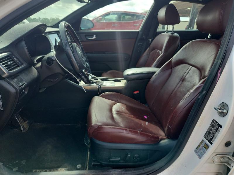 2016 Kia Optima VIN 5XXGW4L25GG016009 COPART salvage auction — REAR END, Al - Cert Of Title-Salvage Title, sold $125 on 2026-07-15 (photo 7)