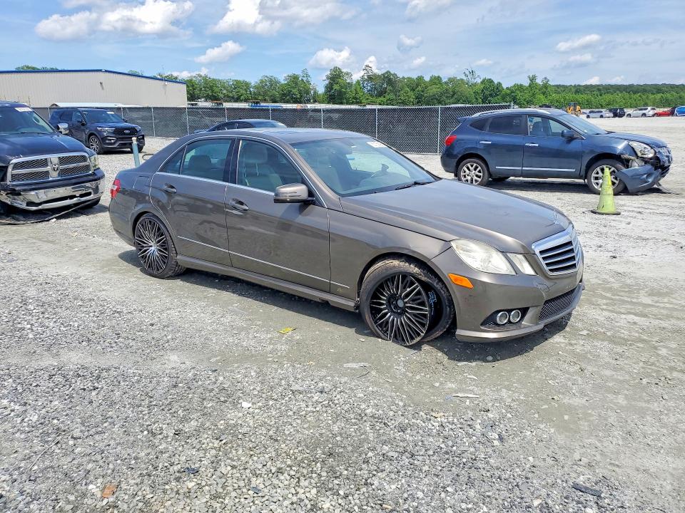 2010 Mercedes-benz E-klasse VIN WDDHF5GB8AA112858 COPART salvage auction — FRONT END, Sc - Cert Of Title-Salvage, sold $725 on 2026-07-22 (photo 4)