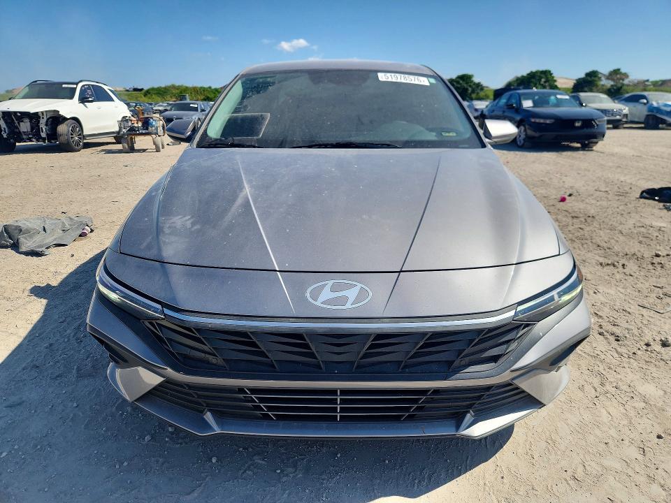 2024 Hyundai Elantra VIN KMHLM4DG8RU798359 COPART salvage auction — REAR END, Fl - Cert Of Title Slvg Rebuildable, sold $5,900 on 2026-07-09 (photo 5)