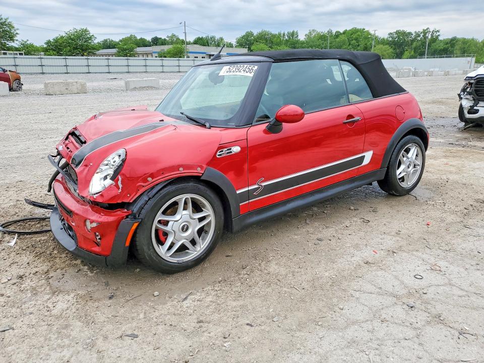 2006 Mini Cooper VIN WMWRH33576TL93010 COPART salvage auction — FRONT END, Ky - Bill Of Sale/Part Only/No Titl, sold $675 on 2026-07-02 (photo 1)
