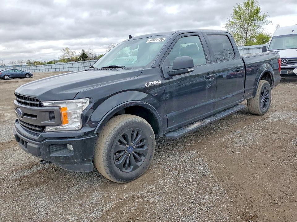 2018 Ford F-150 lightning VIN 1FTFW1EG1JFC35400 COPART salvage auction — VANDALISM, On - Permit Rebuilt - Unfit, sold $10,600 on 2026-07-03 (photo 1)