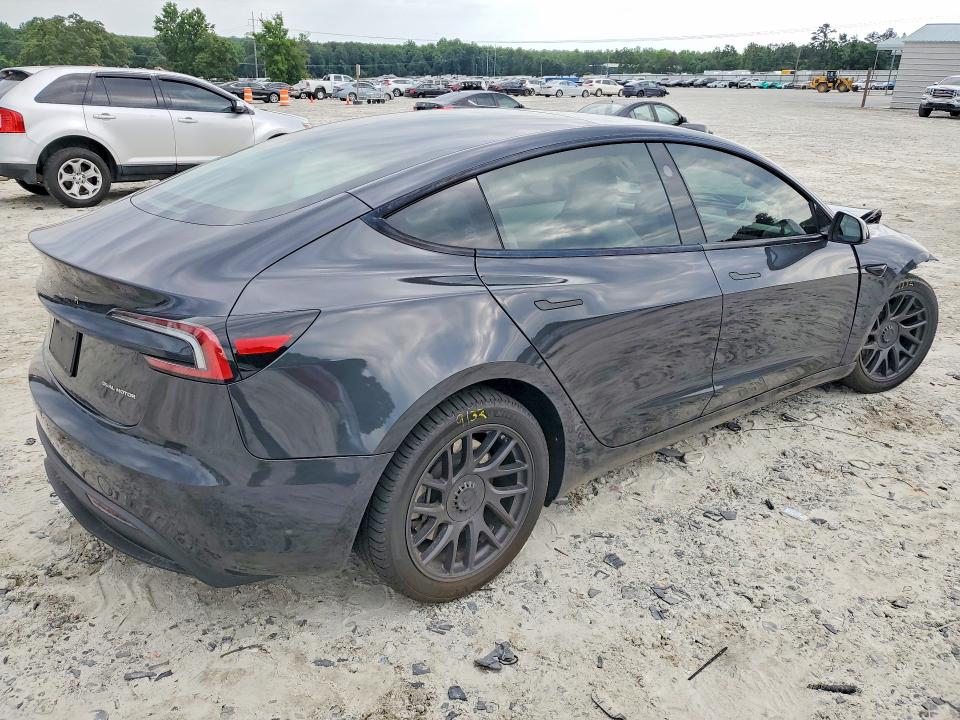2024 Tesla Model 3 VIN 5YJ3E1EB6RF802162 COPART salvage auction — FRONT END, GA - CERT OF TITLE-SALVAGE, sold $12,800 on 2026-07-08 (photo 3)