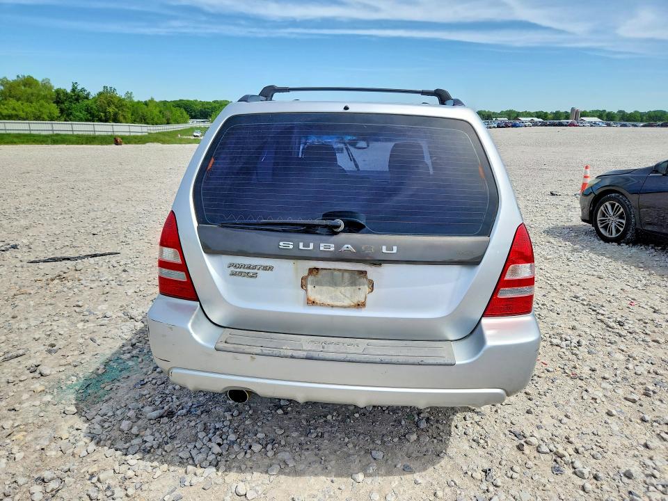 2004 Subaru Forester VIN JF1SG65624H713984 COPART salvage auction — FRONT END, MI - CERTIFICATE OF TITLE, sold $350 on 2026-07-02 (photo 6)