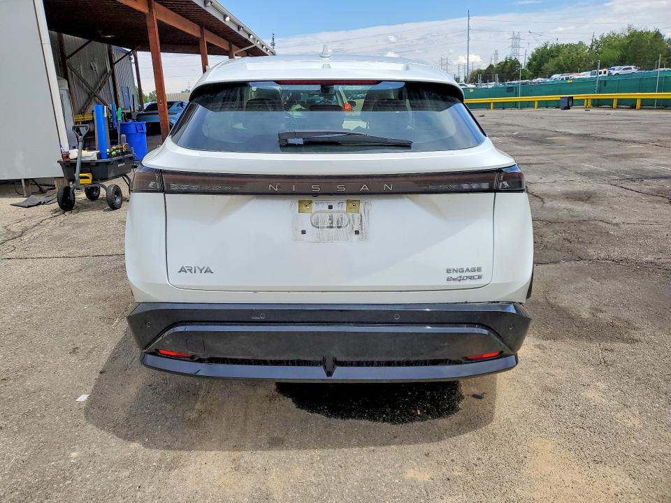 2024 Nissan Ariya VIN JN1CF0BB1RM737954 COPART salvage auction — REAR END, Co - Salvage Title, sold $10,700 on 2026-07-02 (photo 6)