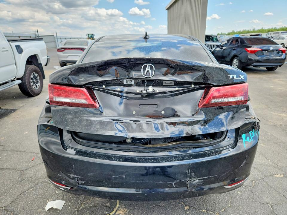 2016 Acura Tlx VIN 19UUB2F57GA009701 COPART salvage auction — FRONT END, Ca - Salvage Certificate, sold $2,550 on 2026-07-02 (photo 6)