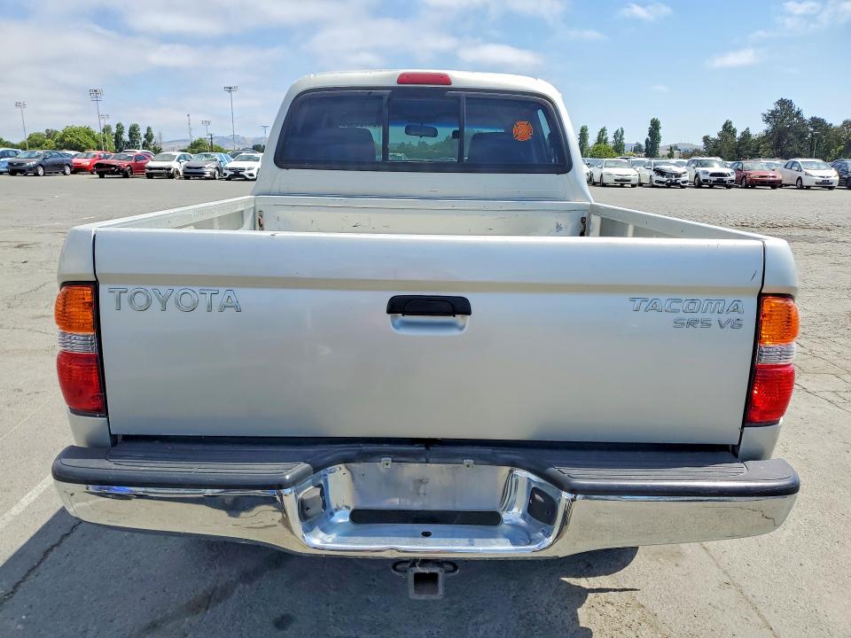2004 Toyota Tacoma VIN 5TEHN72N54Z416198 COPART salvage auction — MINOR DENT/SCRATCHES, CA - DIS/DLR/EXP APP FOR DUP CLEAN, sold $5,300 on 2026-07-10 (photo 6)