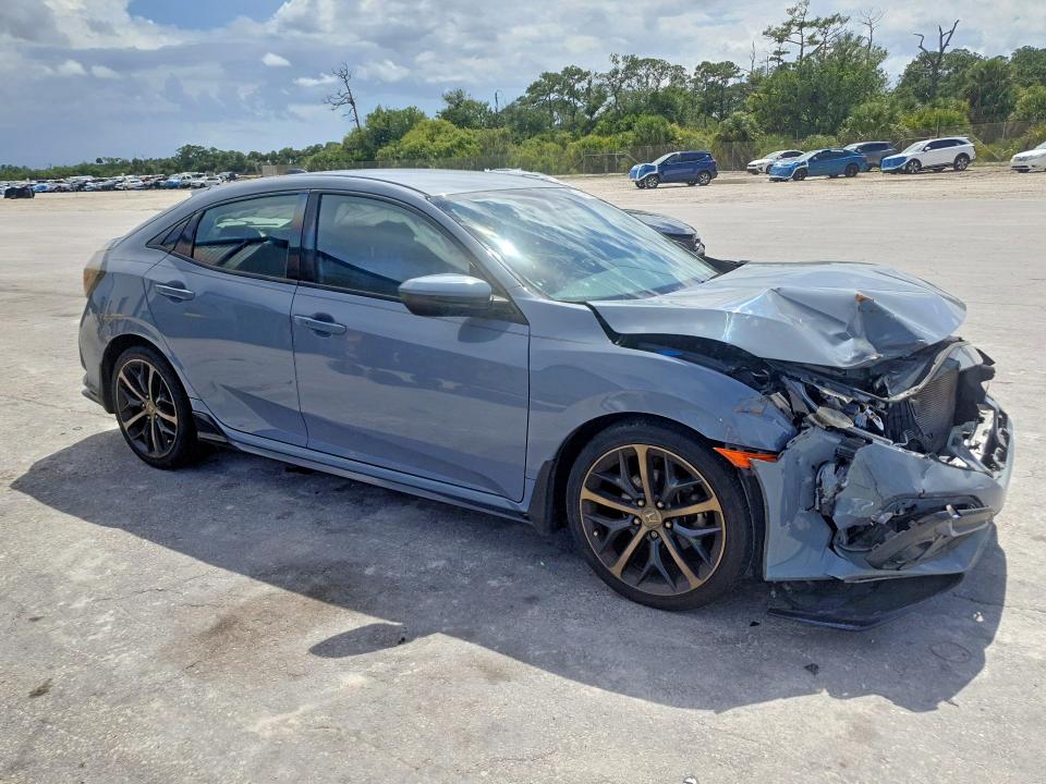 2020 Honda VIN SHHFK7H49LU221668 COPART salvage auction — FRONT END, Fl - Certificate Of Destruction, sold $3,700 on 2026-07-08 (photo 4)