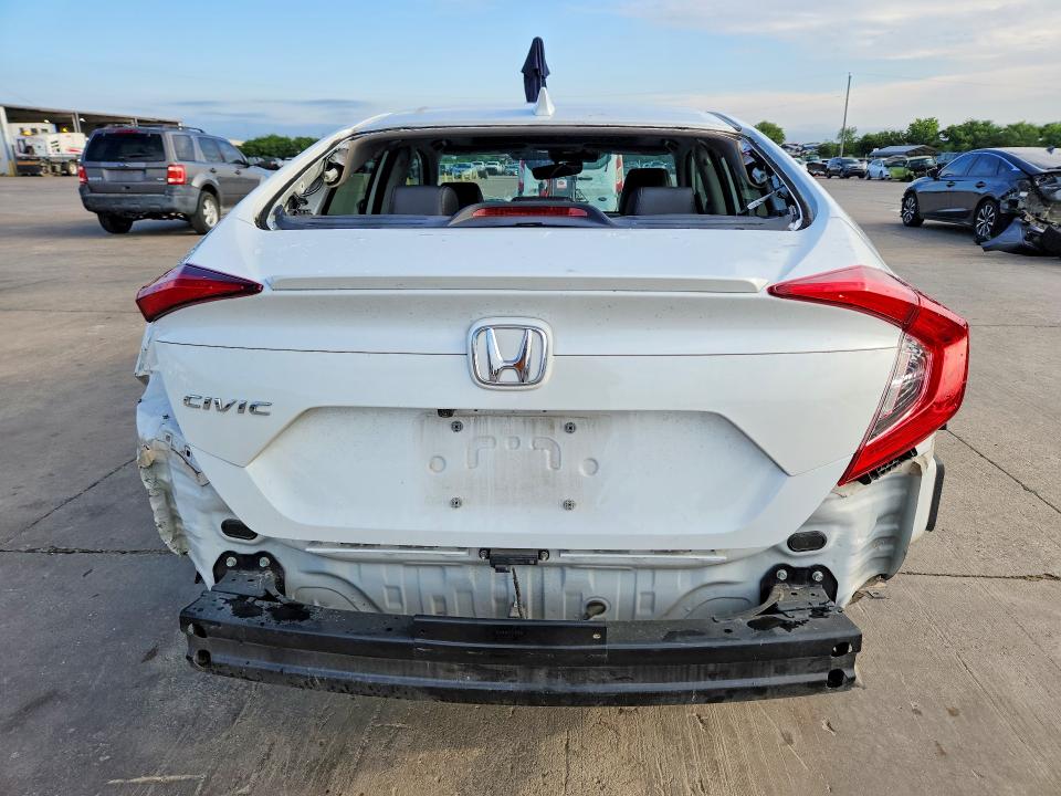 2020 Honda Civic VIN 19XFC1F77LE002643 COPART salvage auction — REAR END, Tx - Certificate Of Title, sold $9,000 on 2026-07-09 (photo 6)