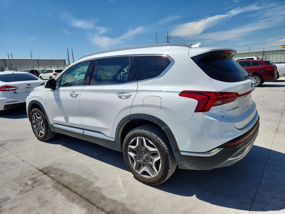 2023 Hyundai Santa fe VIN 5NMS4DAL3PH488545 COPART salvage auction — HAIL, Tx - Certificate Of Title, sold $15,200 on 2026-08-21 (photo 2)