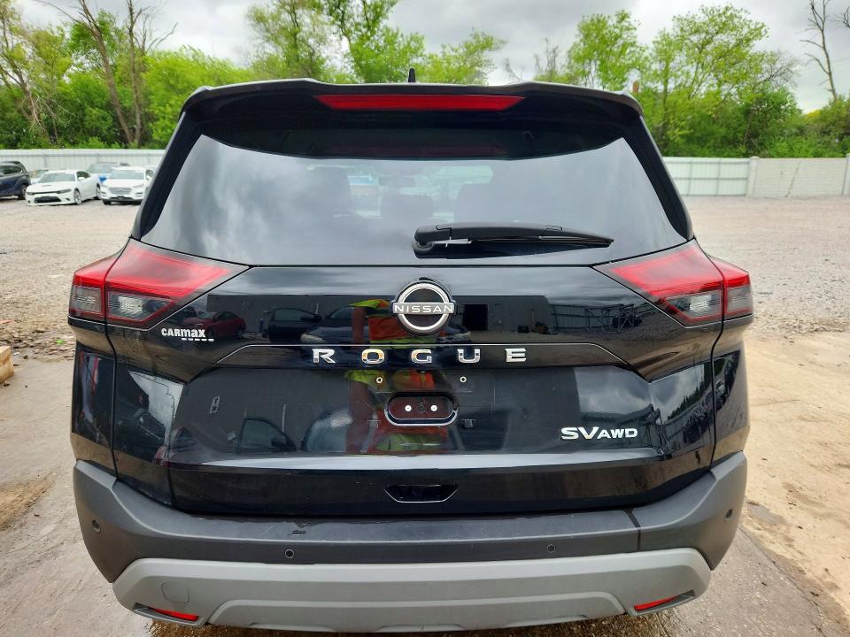 2023 Nissan Rogue VIN JN8BT3BB3PW474391 COPART salvage auction — FRONT END, Wi - Cert Of Title-Salvage Vehicle, sold $5,400 on 2026-07-06 (photo 6)