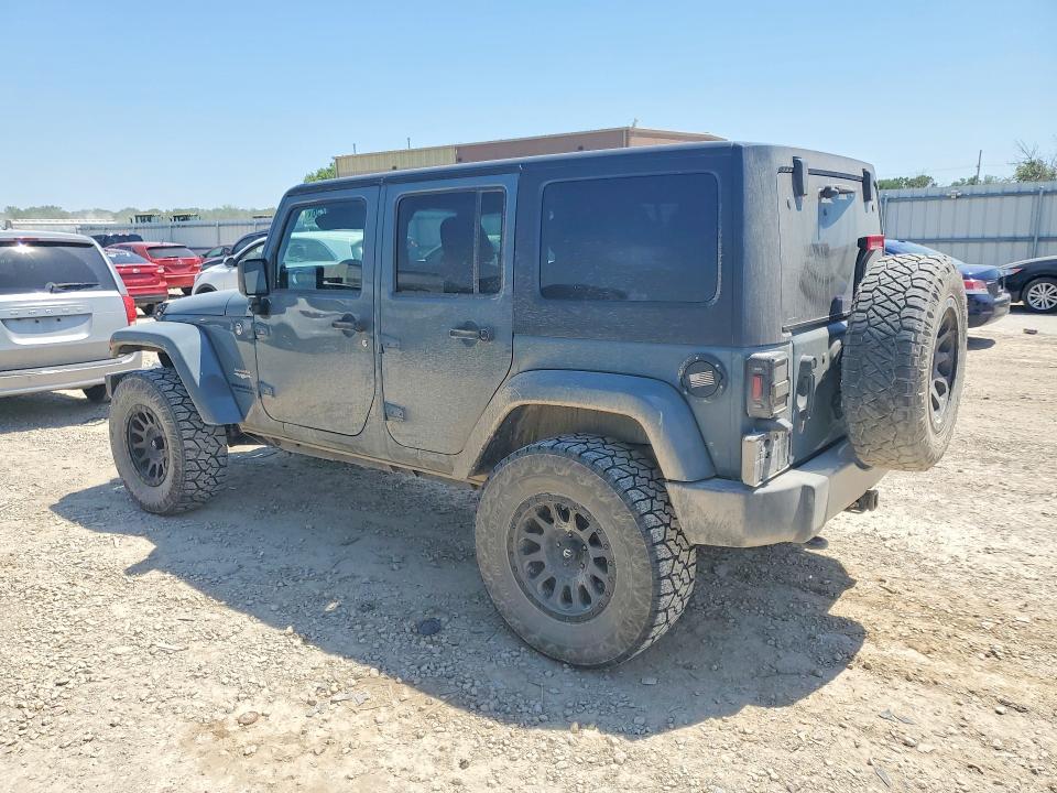2014 Jeep Wrangler / VIN 1C4BJWEG1EL106199 COPART salvage auction — REAR END, Ks - Cert Of Title-Salvage, sold $5,700 on 2026-07-09 (photo 2)