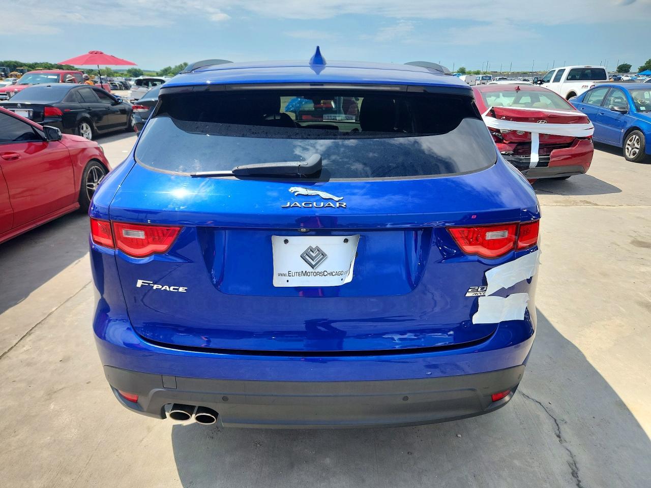 2018 Jaguar F-Pace VIN SADCL2FN0JA240295 COPART salvage auction — Hail, TX - CERTIFICATE OF TITLE, sold $4,250 on 2026-07-03 (photo 6)
