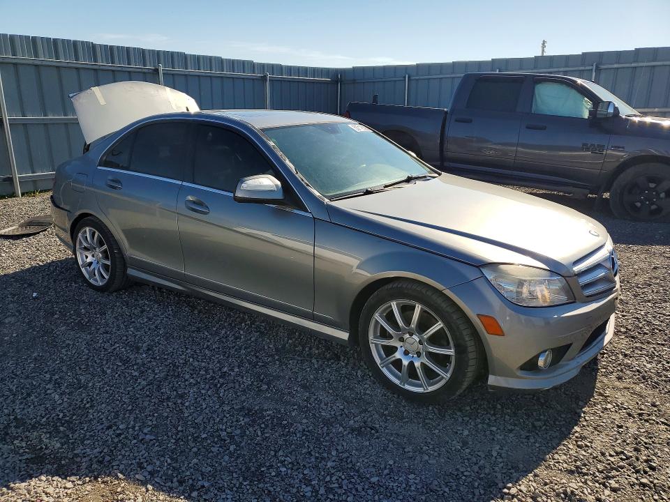 2008 Mercedes-benz C class VIN WDDGF85X68F150808 COPART salvage auction — REAR END, ON - PERMIT SALVAGE, sold $250 on 2026-07-28 (photo 4)