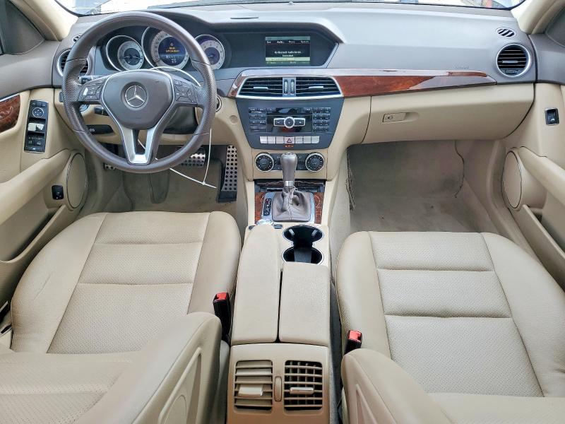 2014 Mercedes-benz C class VIN WDDGF4HB5EG212472 COPART salvage auction — FRONT END, TX - CERTIFICATE OF TITLE, sold $700 on 2026-07-24 (photo 8)