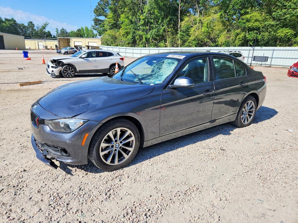 2017 BMW 3 series VIN WBA8E5G3XHNU45178 COPART salvage auction — FRONT END, Nc - Salvage Certificate Of Title, sold $1,150 on 2026-07-06 (photo 1)