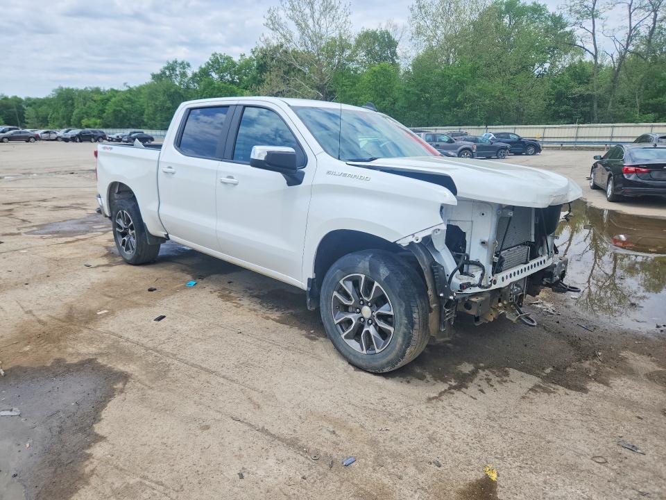 2022 Chevrolet Silverado VIN 3GCPDKEK2NG513598 COPART salvage auction — FRONT END, Pa - Certificate Of Salvage, sold $11,700 on 2026-07-02 (photo 4)