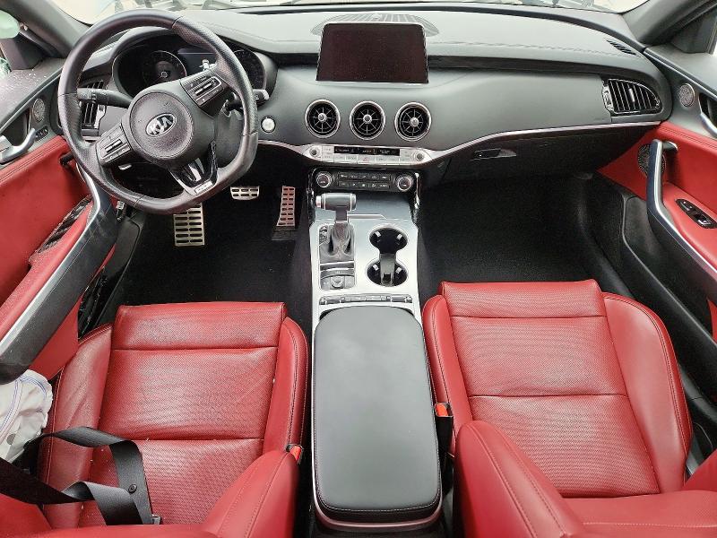 2020 Kia Stinger VIN KNAE45LC1L6080209 COPART salvage auction — SIDE, Tx - Certificate Of Title, sold $5,700 on 2026-07-23 (photo 8)