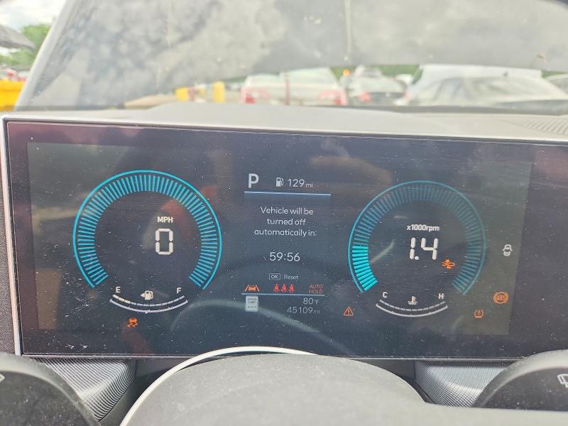 2024 Hyundai Sonata VIN KMHL64JA7RA365370 COPART salvage auction — FRONT END, Ct - Cert Of Title-Parts Only Salva, sold $525 on 2026-07-30 (photo 9)