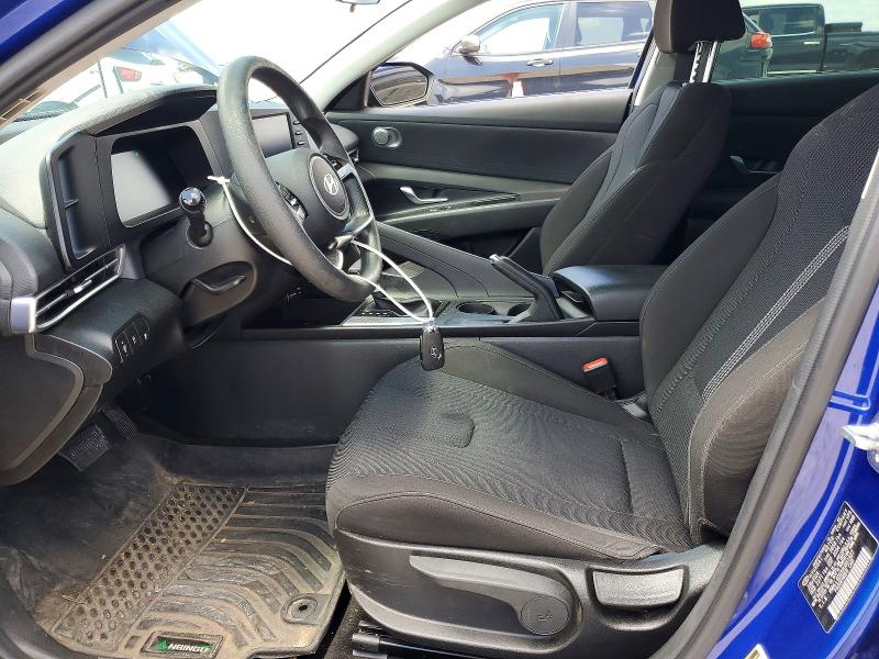 2024 Hyundai Elantra VIN KMHLL4DG3RU851827 COPART salvage auction — FRONT END, Tx - Salvage Vehicle Title, sold $3,600 on 2026-07-09 (photo 7)