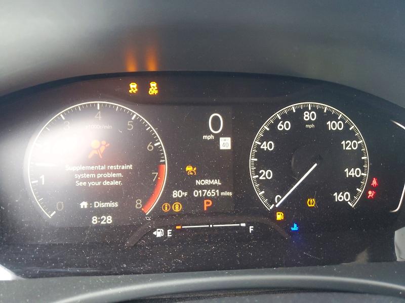 2025 Honda Civic VIN 2HGFE2F56SH596094 COPART salvage auction — FRONT END, Fl - Cert Of Title Slvg Rebuildable, sold $6,300 on 2026-07-02 (photo 9)