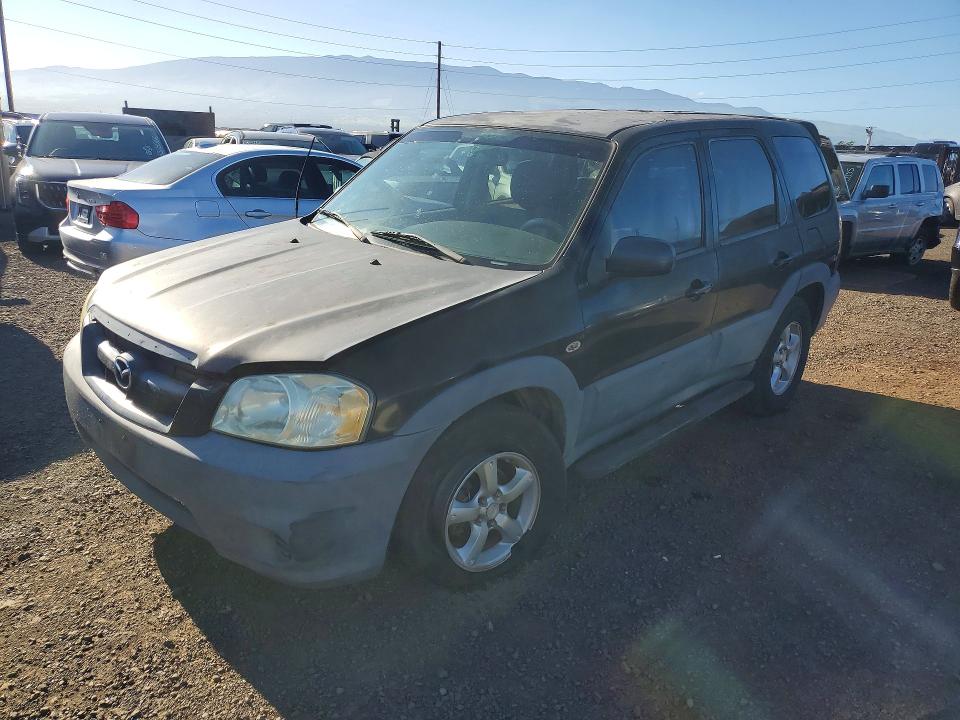 2006 Mazda Tribute VIN 4F2YZ02Z46KM04470 COPART salvage auction — FRONT END, Hi - Certificate Of Salvage, sold $1 on 2026-08-24 (photo 1)