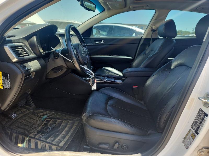 2016 Kia Optima VIN 5XXGU4L3XGG091139 COPART salvage auction — FRONT END, Tx - Salvage Vehicle Title, sold $1,650 on 2026-07-16 (photo 7)