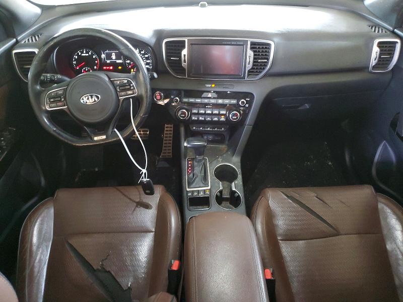 2017 Kia Sportage VIN KNDPRCA66H7067990 COPART salvage auction — MECHANICAL, Az - Certificate Of Title, sold $1,700 on 2026-07-08 (photo 8)