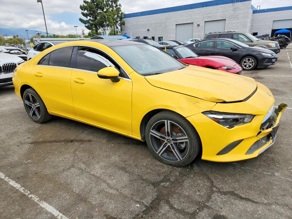 2020 Mercedes-benz Cla-class VIN WDD5J4GB4LN064959 COPART salvage auction — FRONT END, CA - LIEN PAPERS-SALVAGE OR AC, sold $4,400 on 2026-08-13 (photo 4)