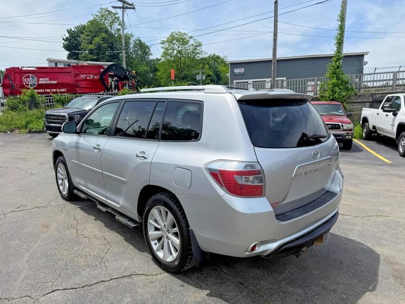 2010 Toyota Highlander hybrid VIN JTEJW3EH5A2043009 COPART salvage auction — MINOR DENT/SCRATCHES, Me - Certificate Of Title (P), sold $3,350 on 2026-07-14 (photo 2)